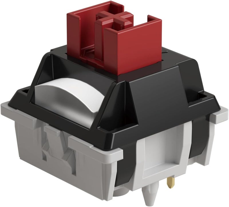 AKKO Dracula Linear Keyboard Switch with Diffuser for Backlit Mechanical Gaming Keyboard, 5-Pin 35gf Pre-Lubed Switches with Standard MX Structure (45pcs) - Image 1